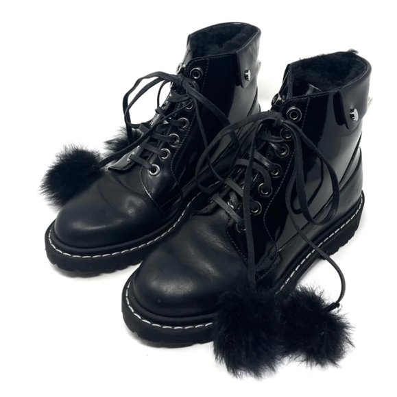 Jimmy Choo Sz 39 Black Voyager Boot - Picture 2 of 8